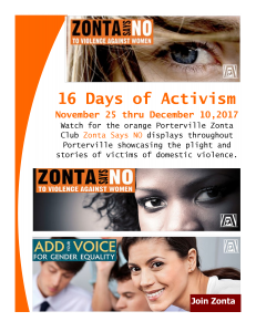 16 Days of Activism 2017